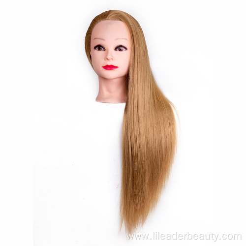 Training Hair Styling Manikin Doll Head For Practice